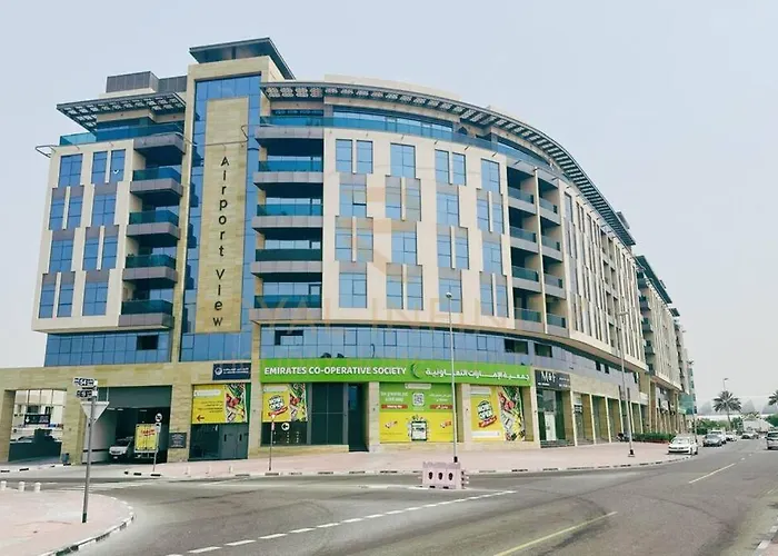 Furnished 1Bedroom Apartment Equipped Kitchen Near Airport & Metro Idea For Family And Business